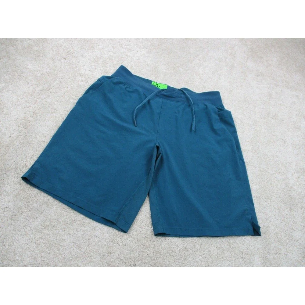 Lululemon Shorts Mens Medium M Teal Blue Pace Breaker Gym Running 10